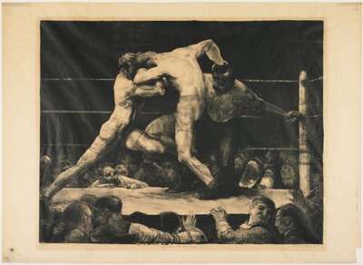 Un cerf chez Sharkey, 1917 - George Wesley Bellows